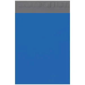 10 x 13" Blue Poly Mailers