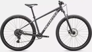 24 SPECIALIZED ROCKHOPPER SPORT - SMALL - BLACK LIQUID METAL/ WHITE