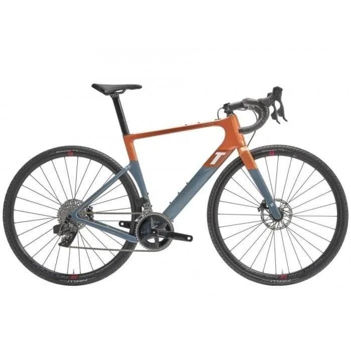 3T Exploro Race Complete Bike Sram Rival AXS 2x - Orange / Grey