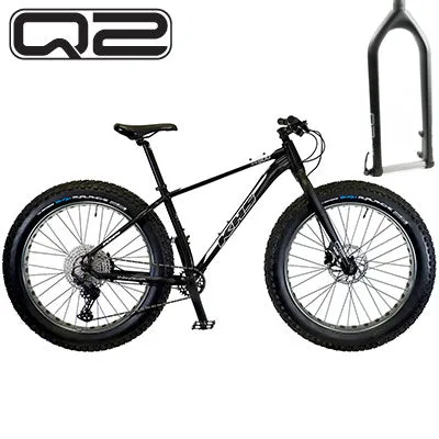 4 Season 500 15 Black 2024 W/Q2 Carbon Fork,2024 4 Season 500 W/Q2 Carbon Fork  Mountain