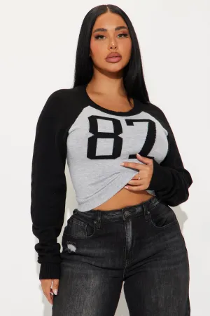 87 Sweater - Black/combo