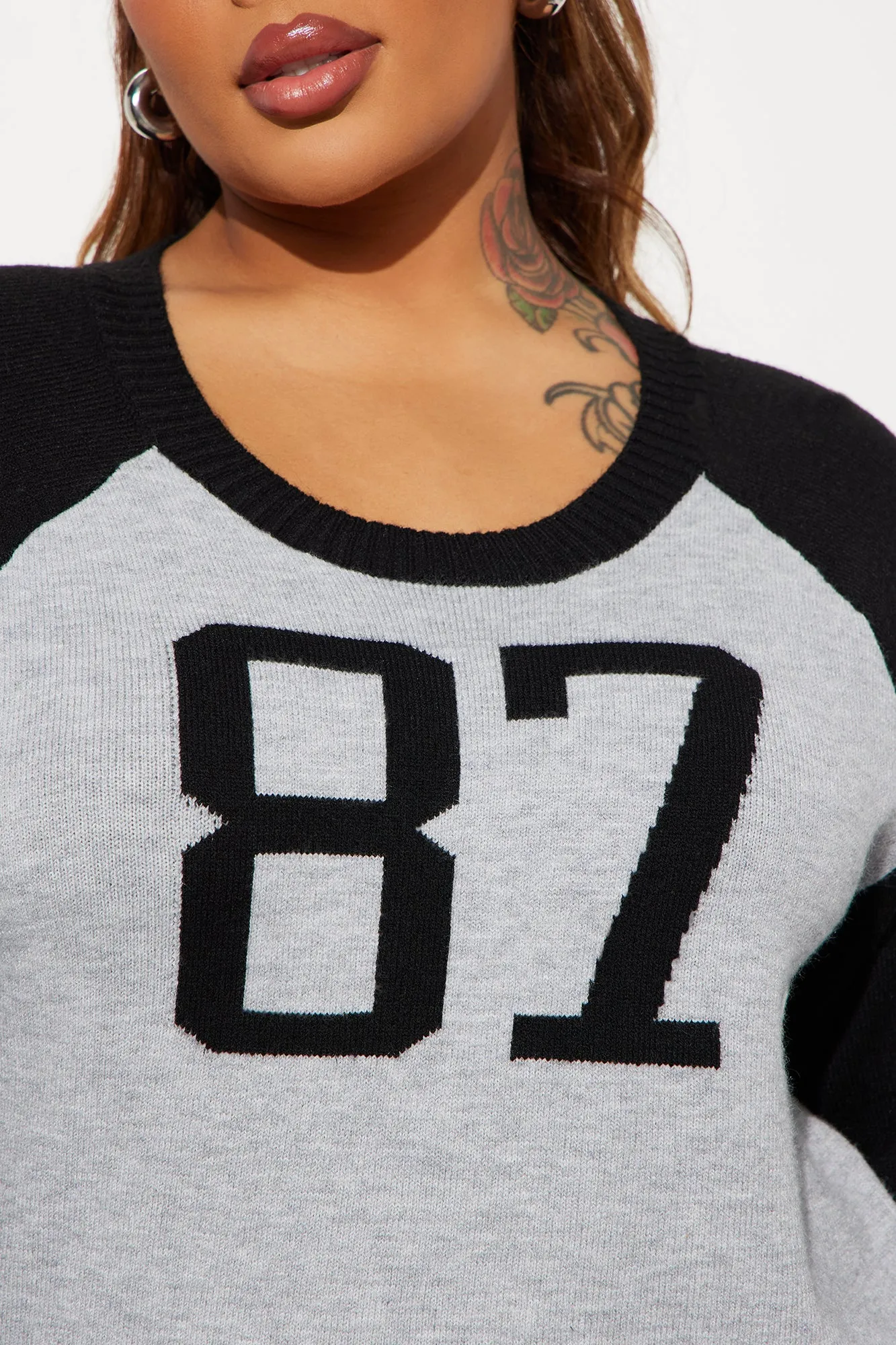 87 Sweater - Black/combo