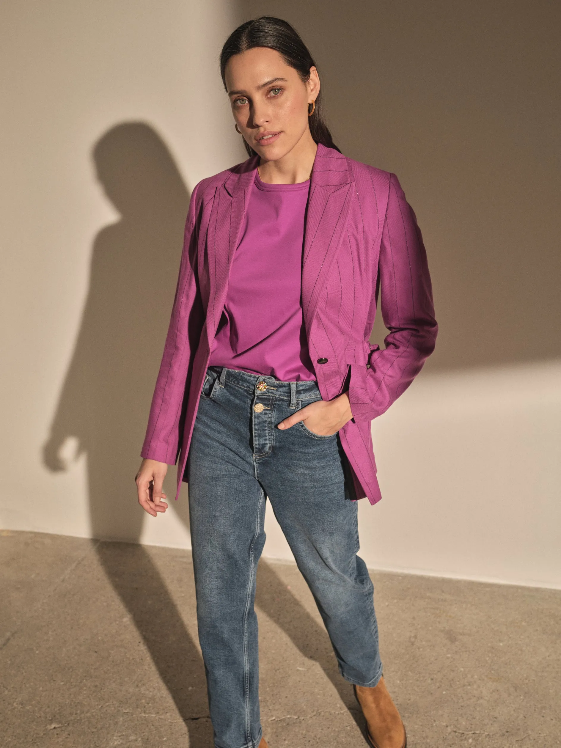 Adeline Sia jeans