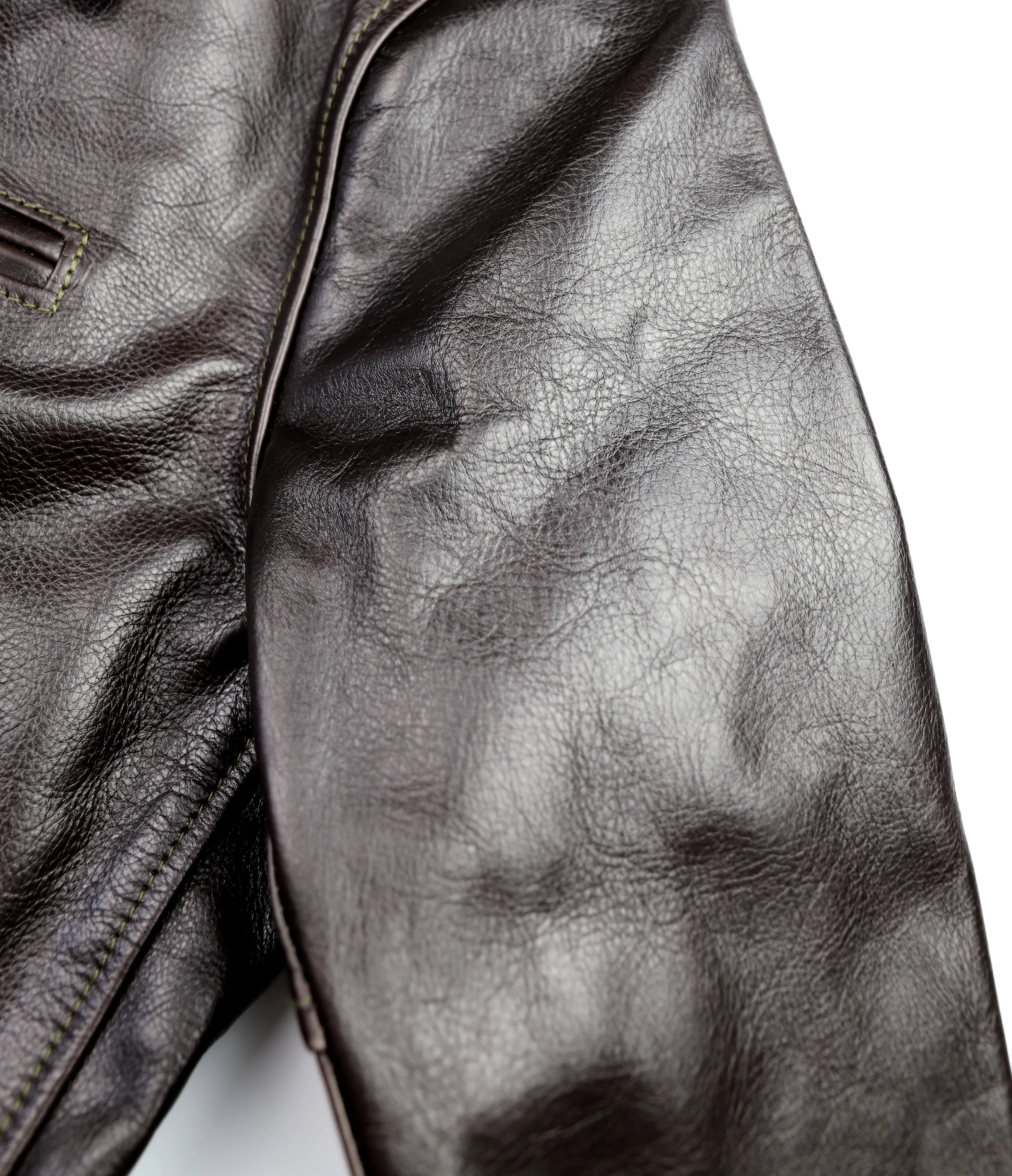 Aero Premier Highwayman, size 44, Dark Seal Vicenza Horsehide