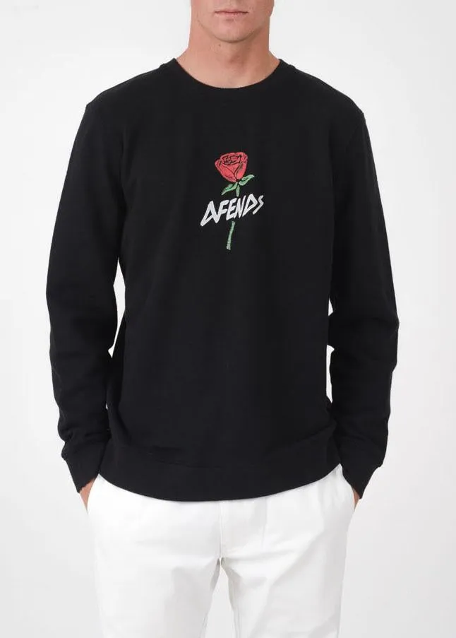 Afends Mens Rose - Crew Neck Sweat
