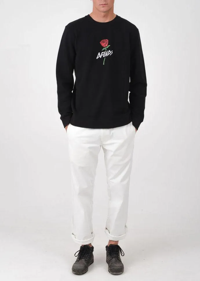 Afends Mens Rose - Crew Neck Sweat