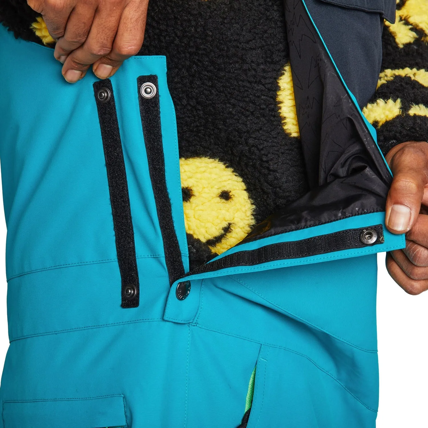 Airblaster Freedom Bib Pants Mens Teal