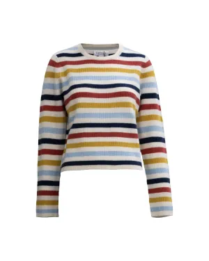 Alyssa Striped Cashmere
