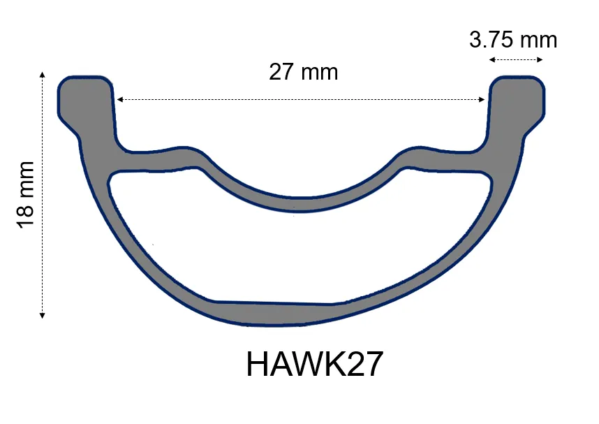 Berd HAWK27 Carbon Wheels