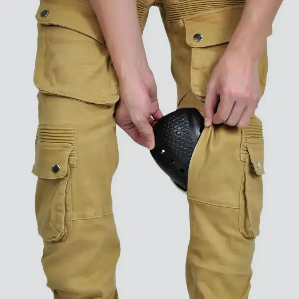 Biker men's color jeans