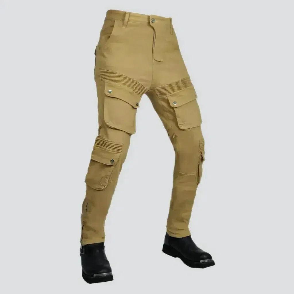 Biker men's color jeans