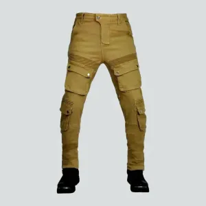 Biker men's color jeans