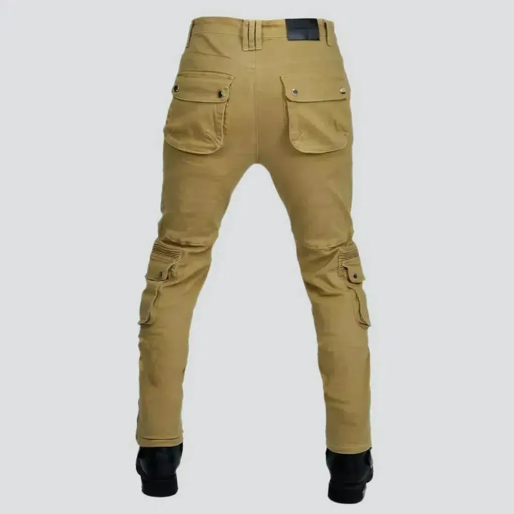 Biker men's color jeans