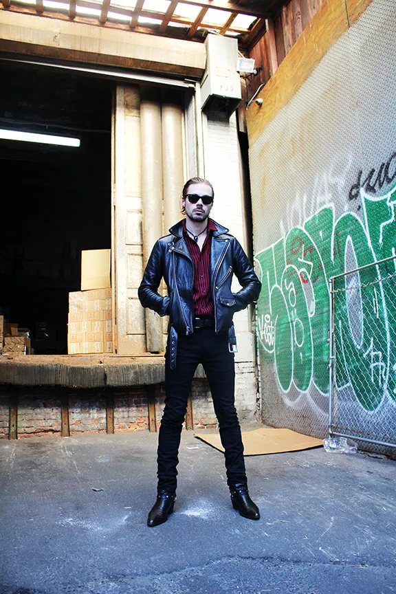 BOWERY JACKET (MENS) (BLACK LINING)