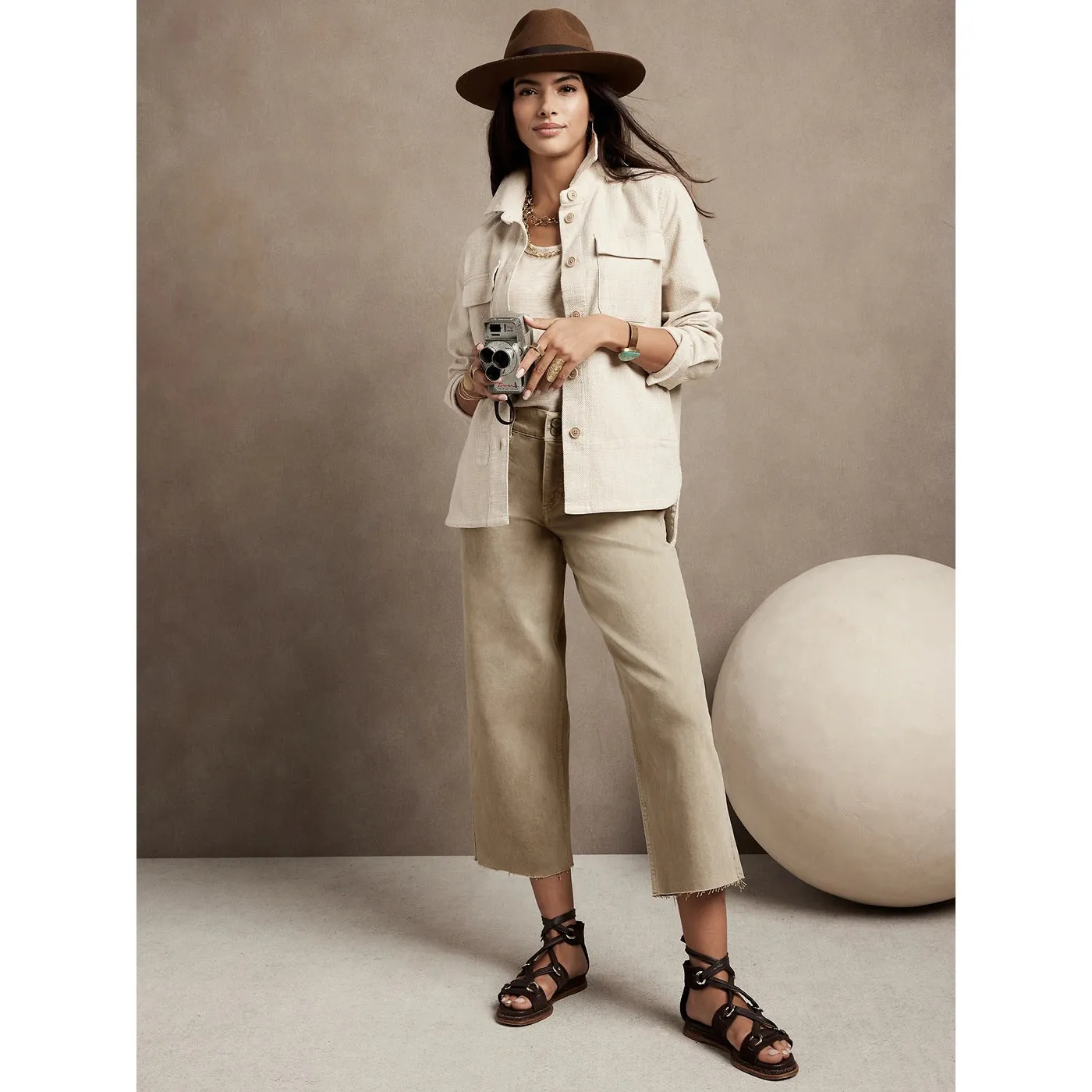 BR High Rise Wide Leg Jeans