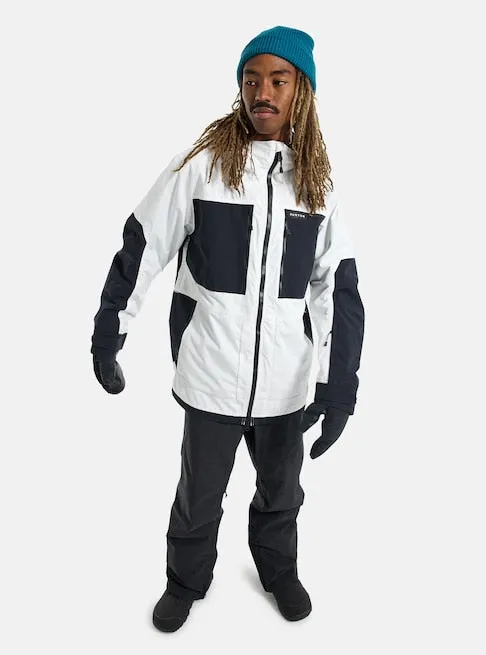 Burton Frostner Mens Jacket Stout White / Black