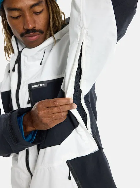 Burton Frostner Mens Jacket Stout White / Black