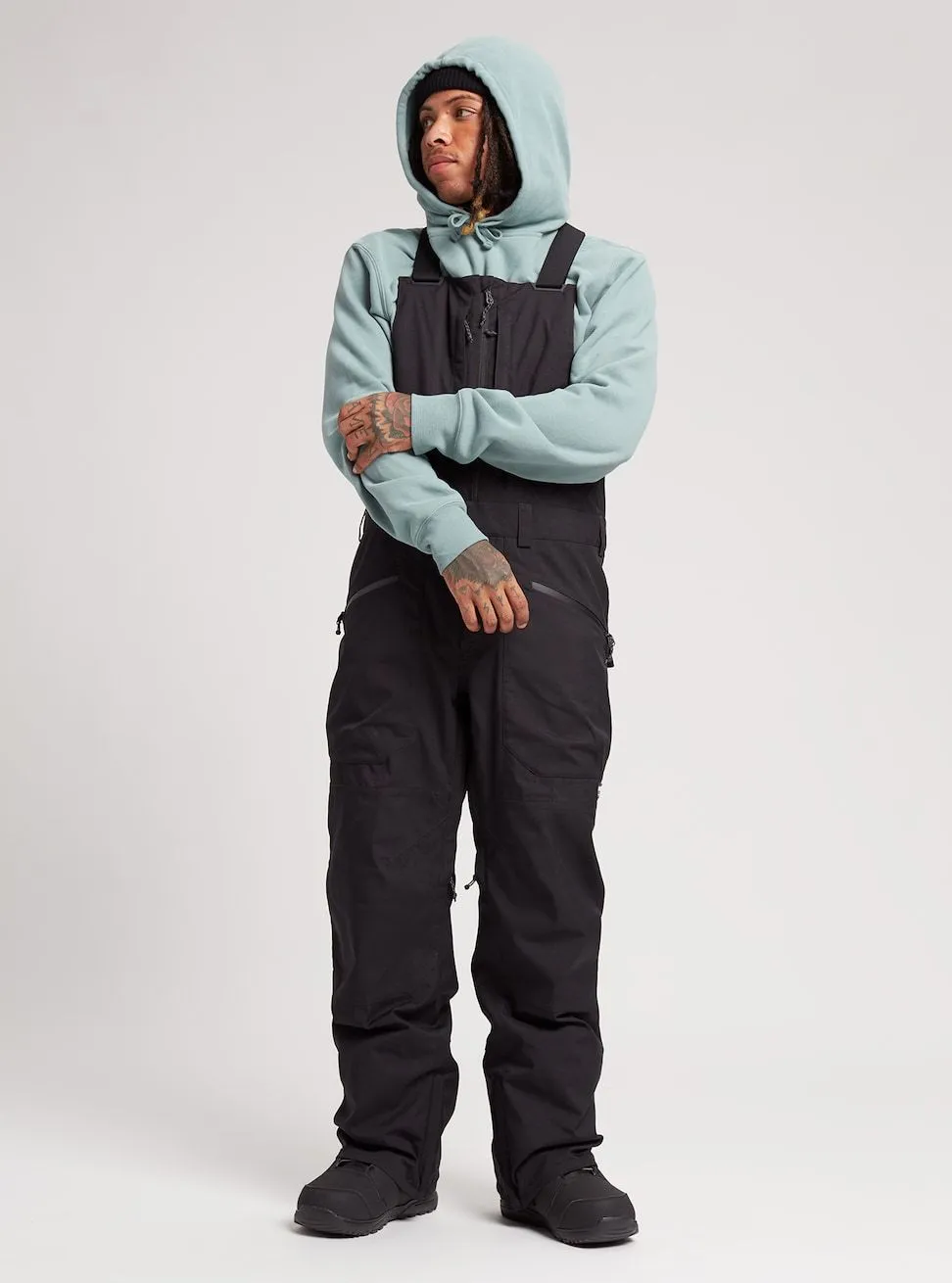 Burton Reserve Mens Bib Pants Black