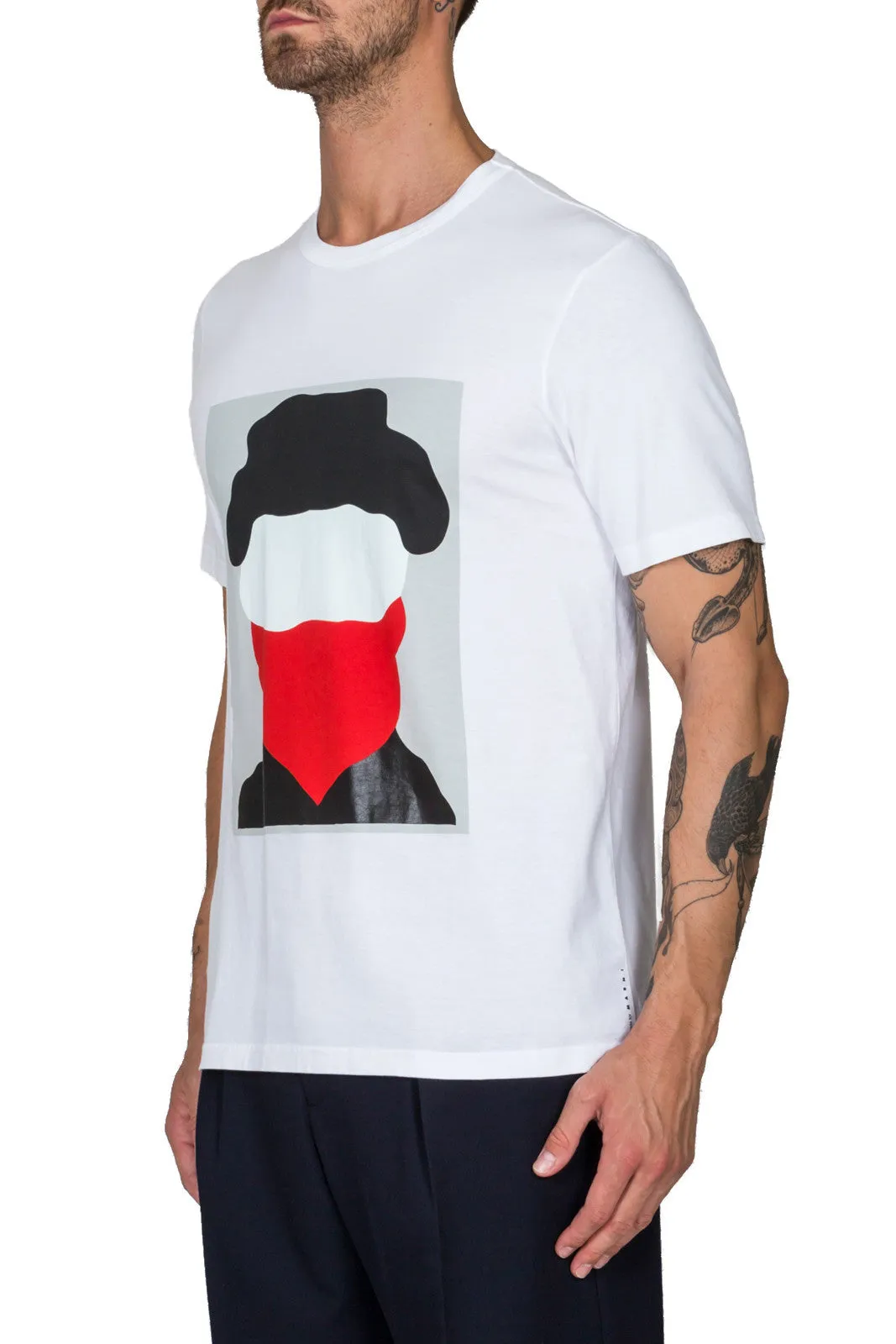 Crew Neck T-Shirt By Artist Ekta