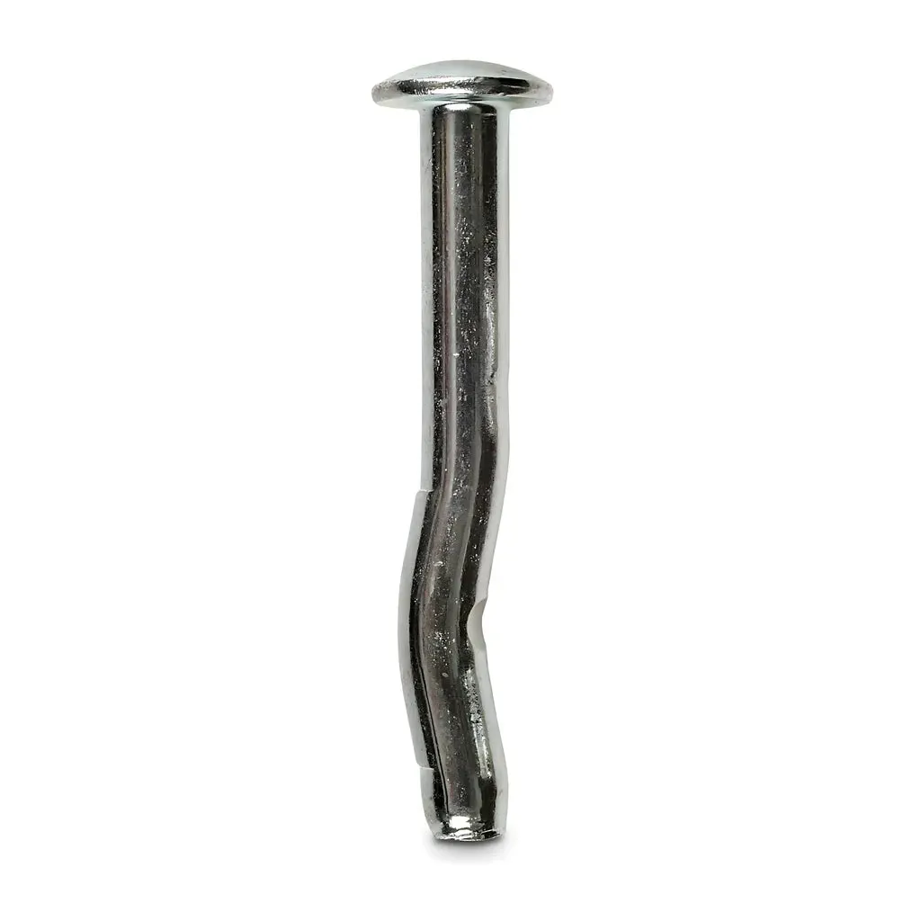 Crimp Drive® 1/4 in. x 1-1/4 in. Zinc-Plated Mushroom Head Anchor (100-Qty)