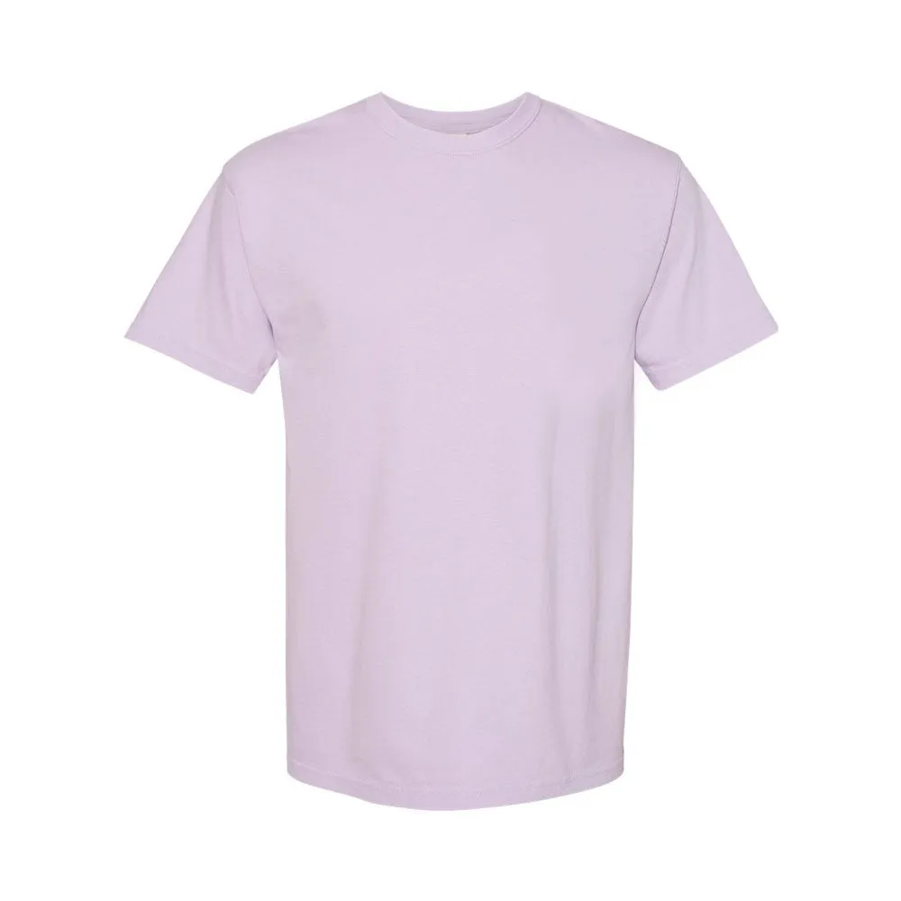 Embroidered Smiley Face Comfort Colors T-Shirt