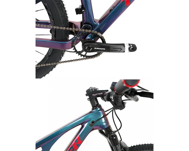 Full Carbon Mountain Bike Overlord Sram EAGLE  12 Speed