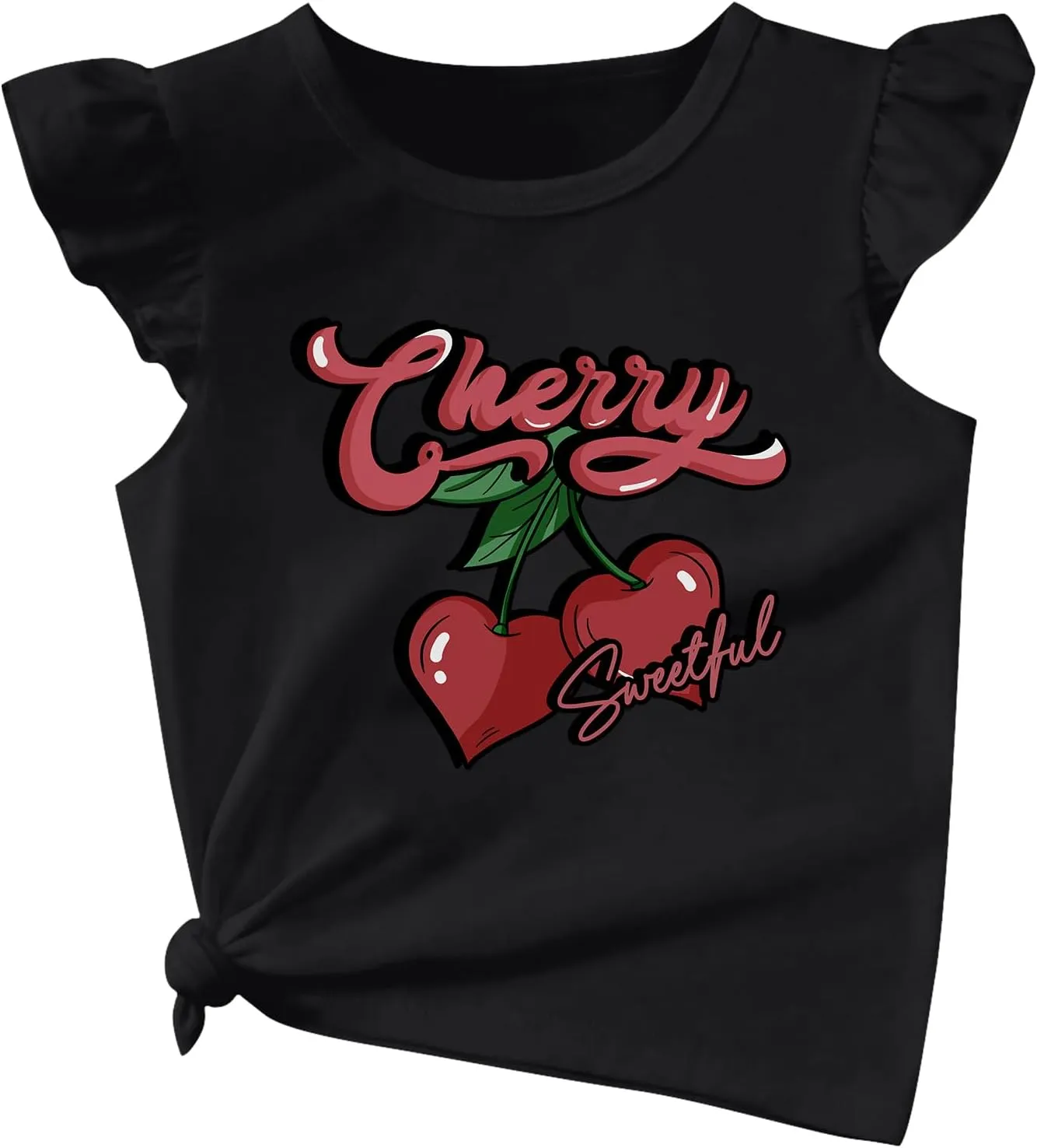 Girls' Graphic Tank Tops Kids Cute Summer Tops Casual Sleeveless Shirts