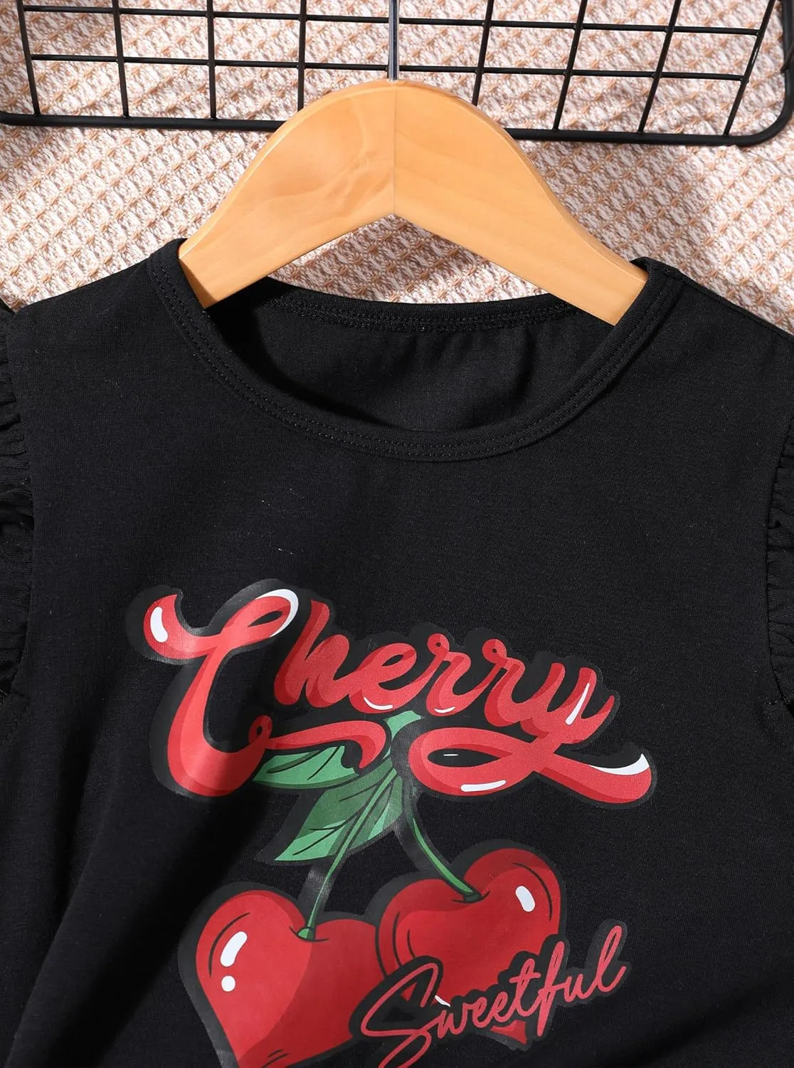 Girls' Graphic Tank Tops Kids Cute Summer Tops Casual Sleeveless Shirts