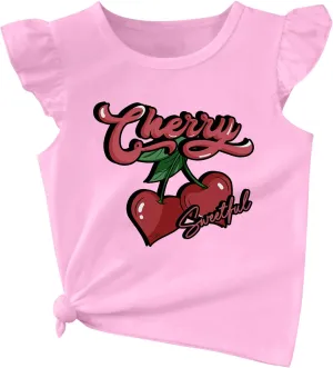 Girls' Graphic Tank Tops Kids Cute Summer Tops Casual Sleeveless Shirts