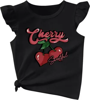 Girls' Graphic Tank Tops Kids Cute Summer Tops Casual Sleeveless Shirts
