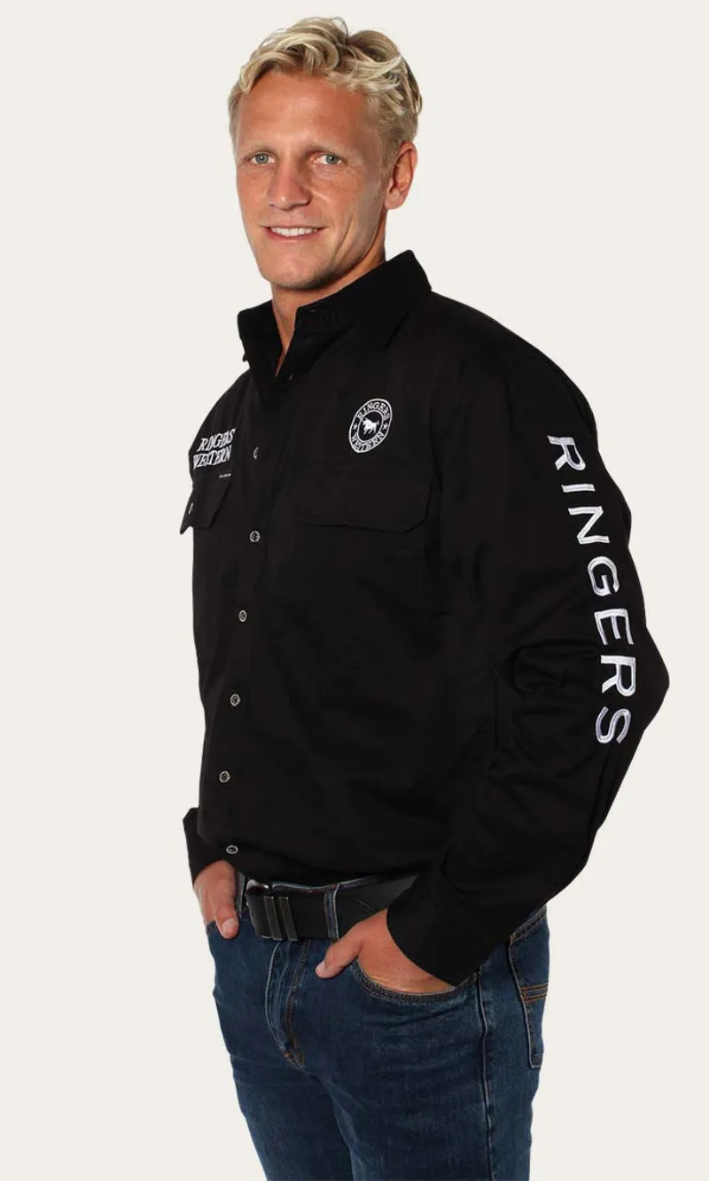 Hawkeye Mens Full Button Workshirt, More Colours