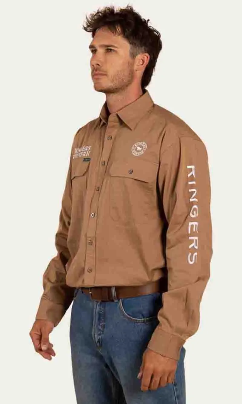 Hawkeye Mens Full Button Workshirt, More Colours