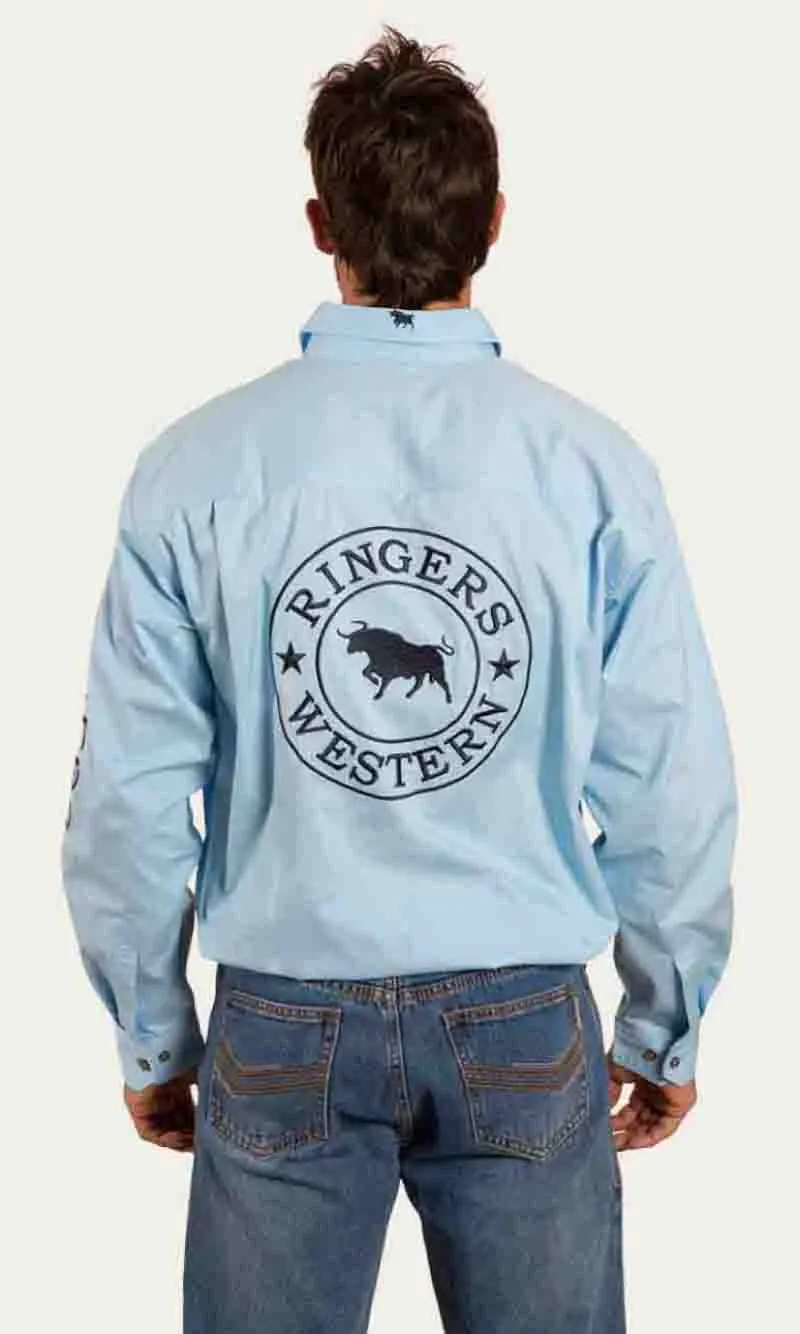 Hawkeye Mens Full Button Workshirt, More Colours