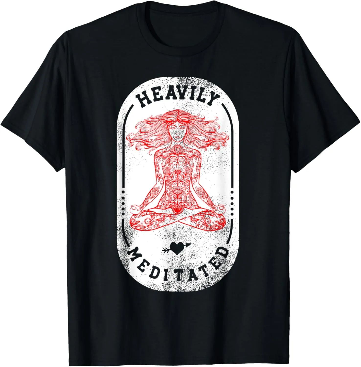 Heavily Meditated Spiritual Yoga T-Shirt