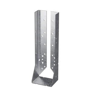 HUC Galvanized Face-Mount Concealed-Flange Joist Hanger for Double 2x12 (Pack of 25)