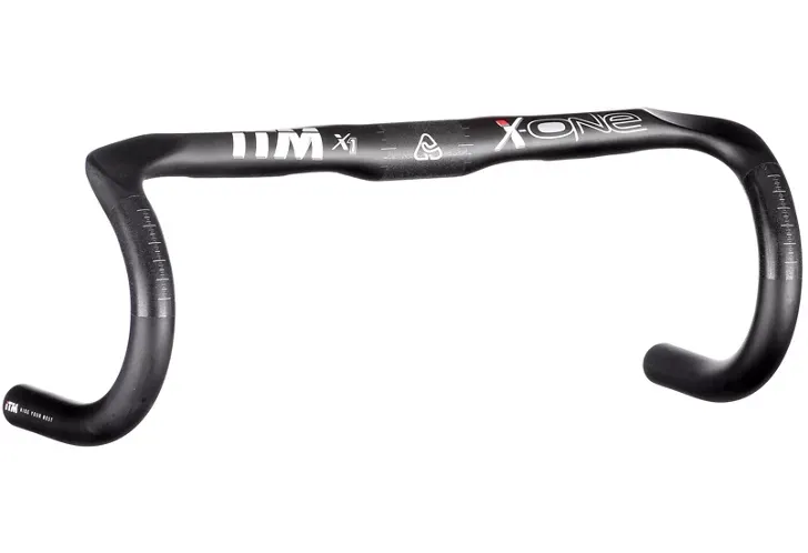 ITM X-One Carbon Road Handlebar - 400mm - 31.8mm - Black