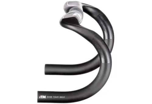 ITM X-One Carbon Road Handlebar - 400mm - 31.8mm - Black