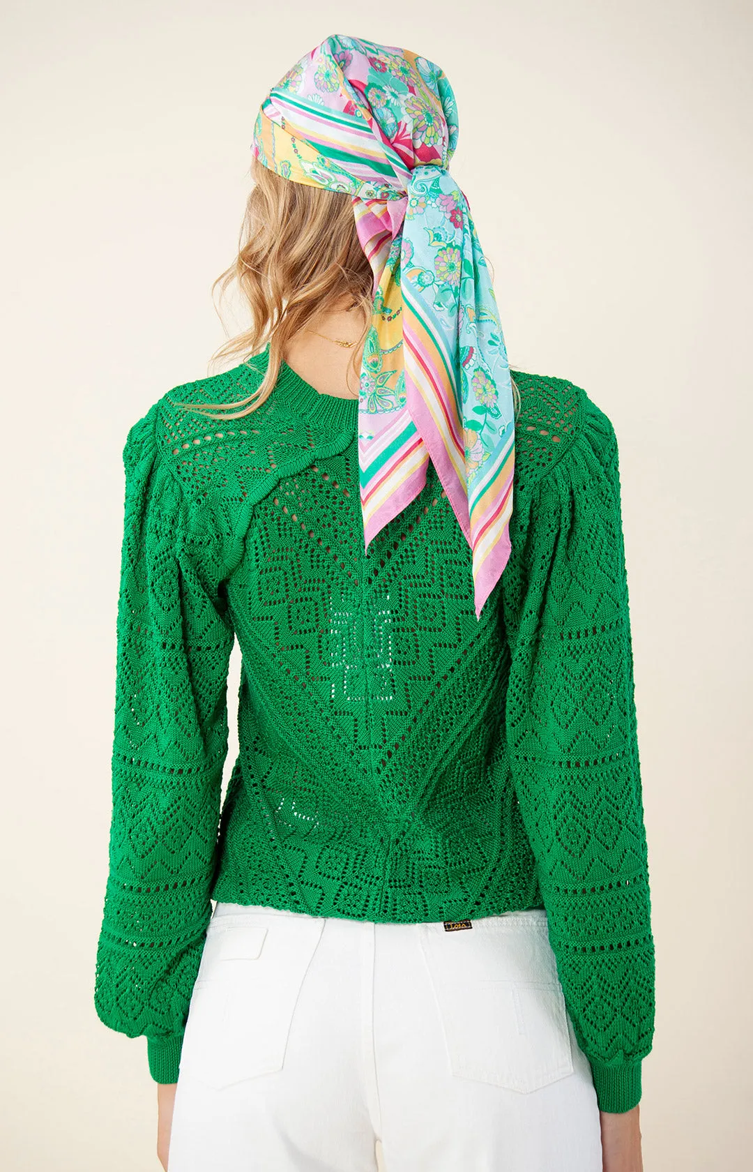Jovita Pointelle Sweater