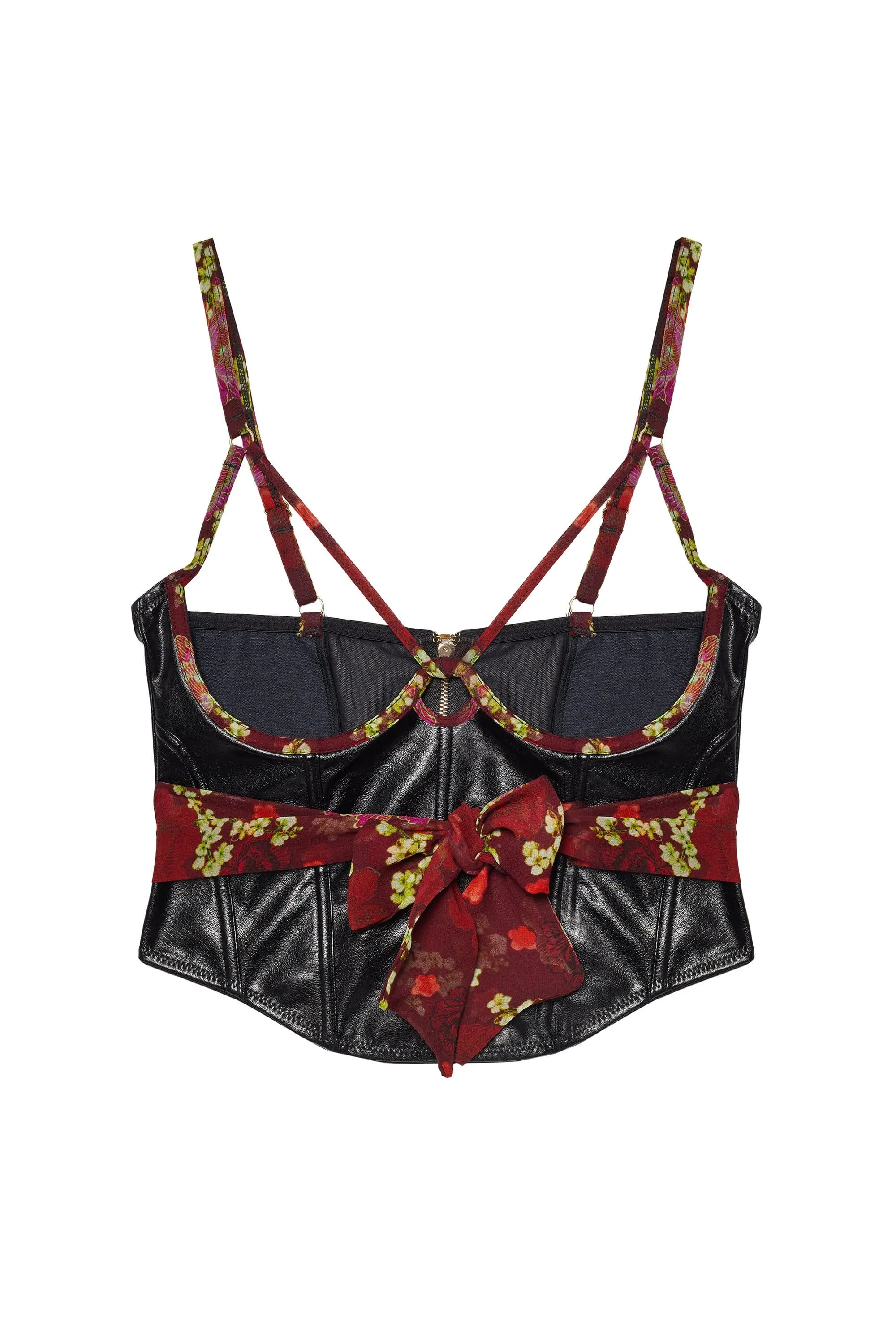 Kayden Black Cupless Corset