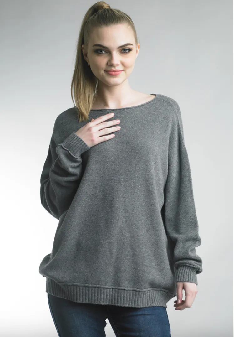 Knit Crew Neck Sweater