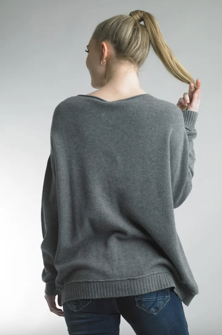 Knit Crew Neck Sweater