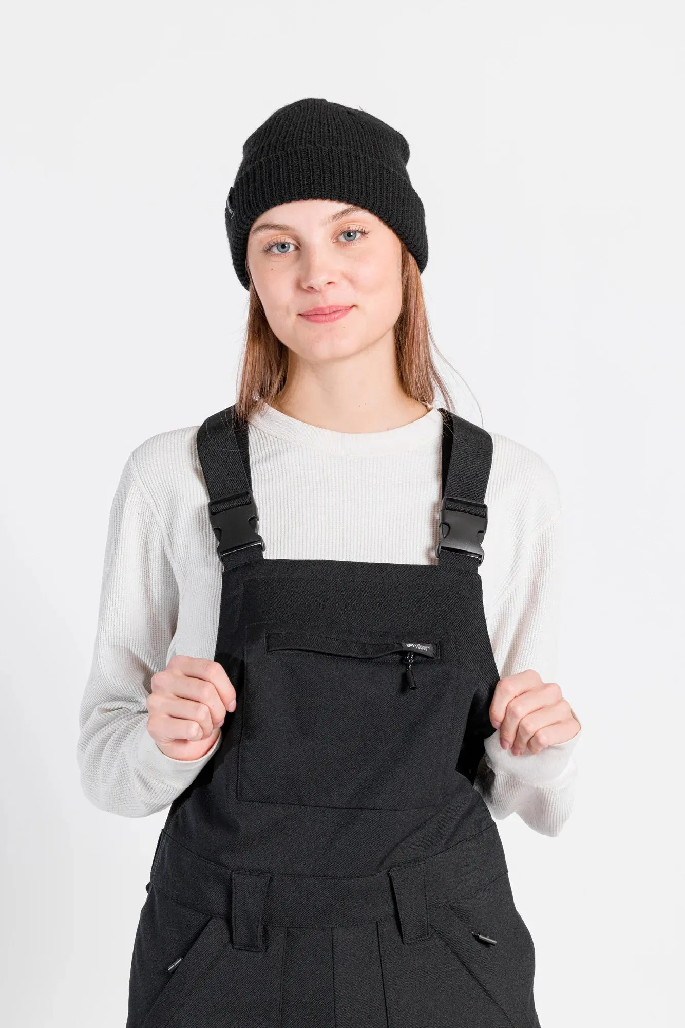 L1 Loretta Overall Womens Bib Pants Black