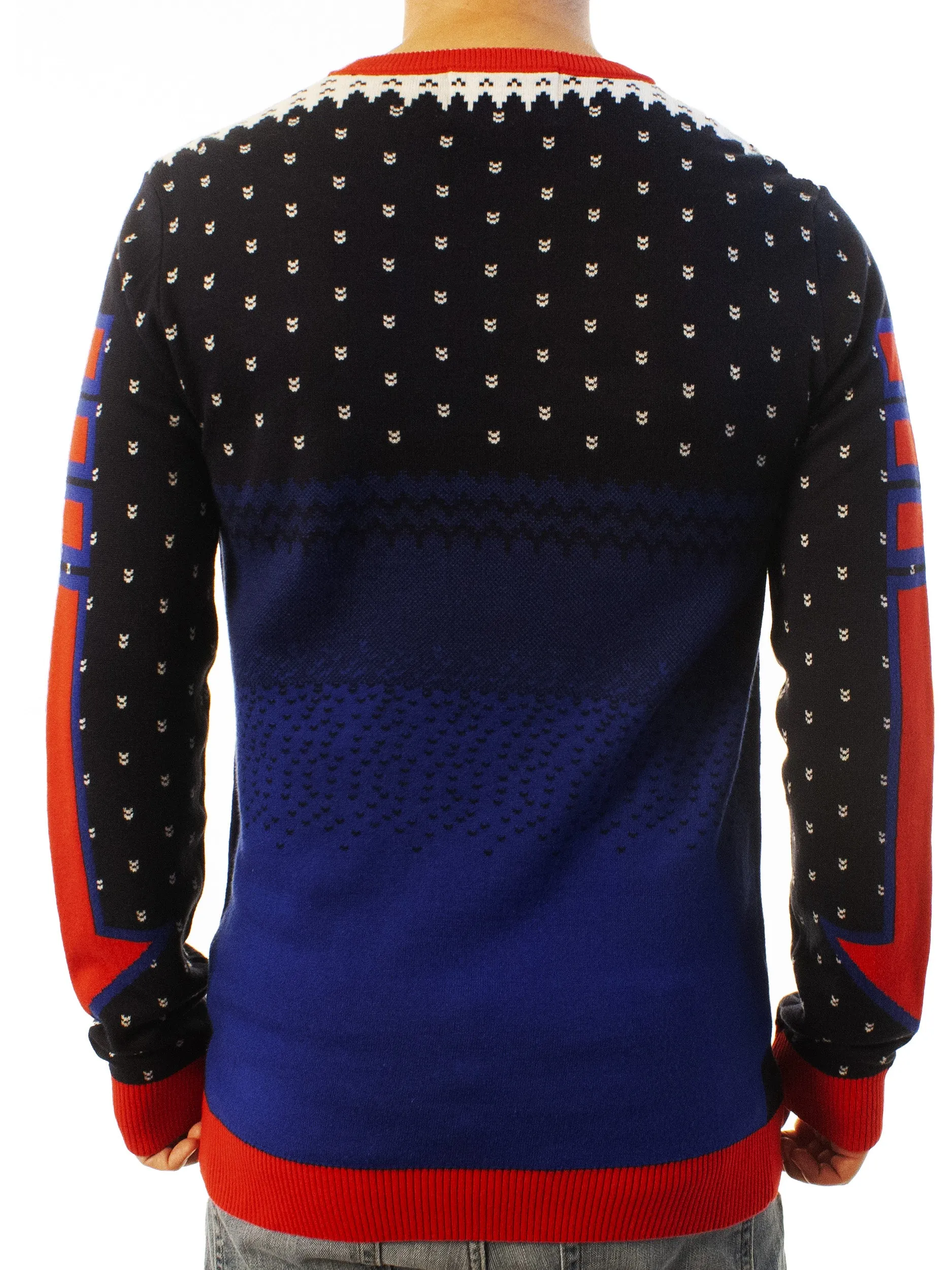 LIGHT UP- Back to the Presents | Ugly Christmas Sweater For Men & Women | Unisex Sizing