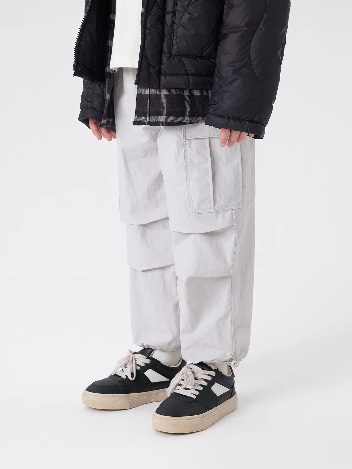 MARC & JANIE Boys Large Pockets Parachute Pants 240212