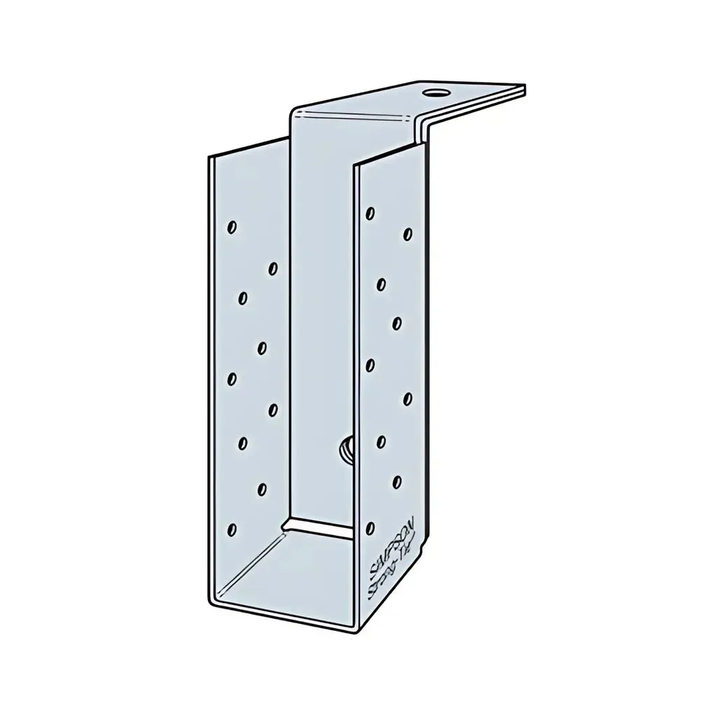 MBHA 3-9/16 in. x 16 in. Galvanized Top-Flange Concrete and Masonry Hanger (Pack of 2)