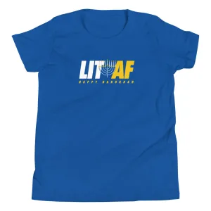 Mike Sorrentino Lit AF Hanukkah Kids Shirt