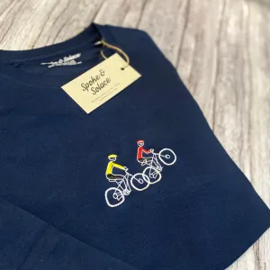 Mountain Bike Tour Embroidered Sweatshirt