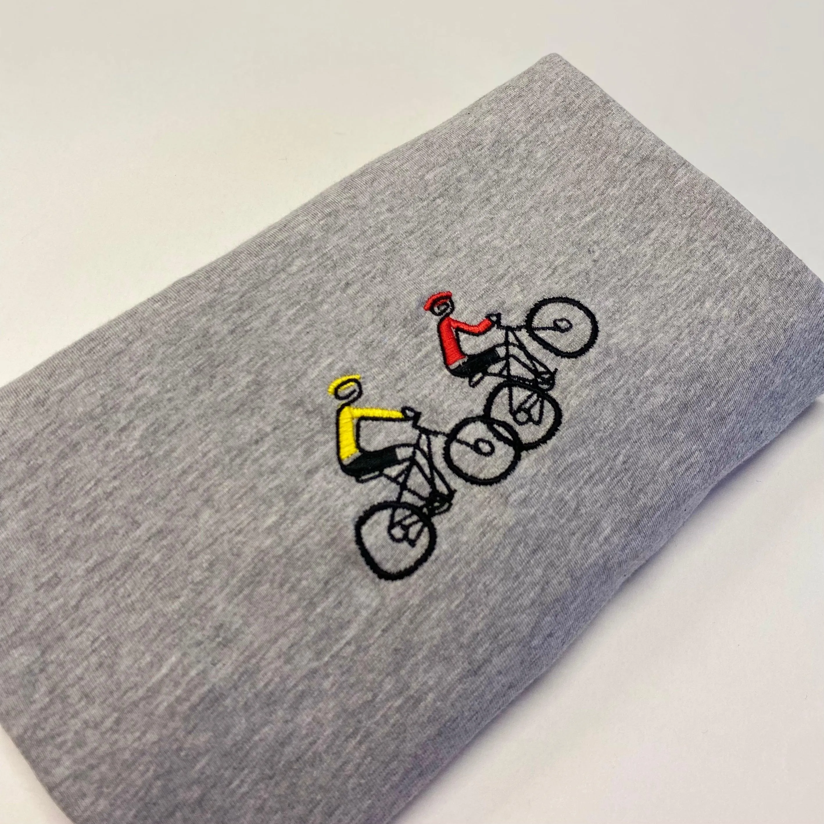 Mountain Bike Tour Embroidered Sweatshirt