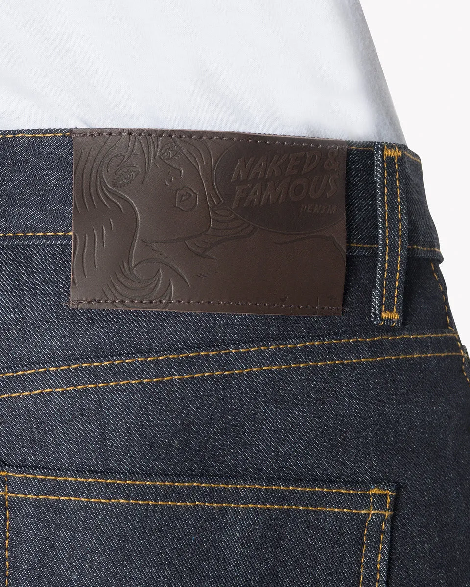 Naked & Famous Denim Super Guy Skinny Mens Jeans - Left Hand Twill Selvedge / Indigo