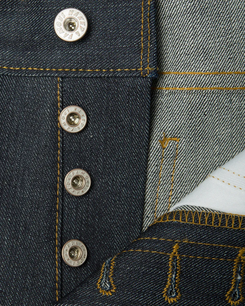 Naked & Famous Denim Super Guy Skinny Mens Jeans - Left Hand Twill Selvedge / Indigo